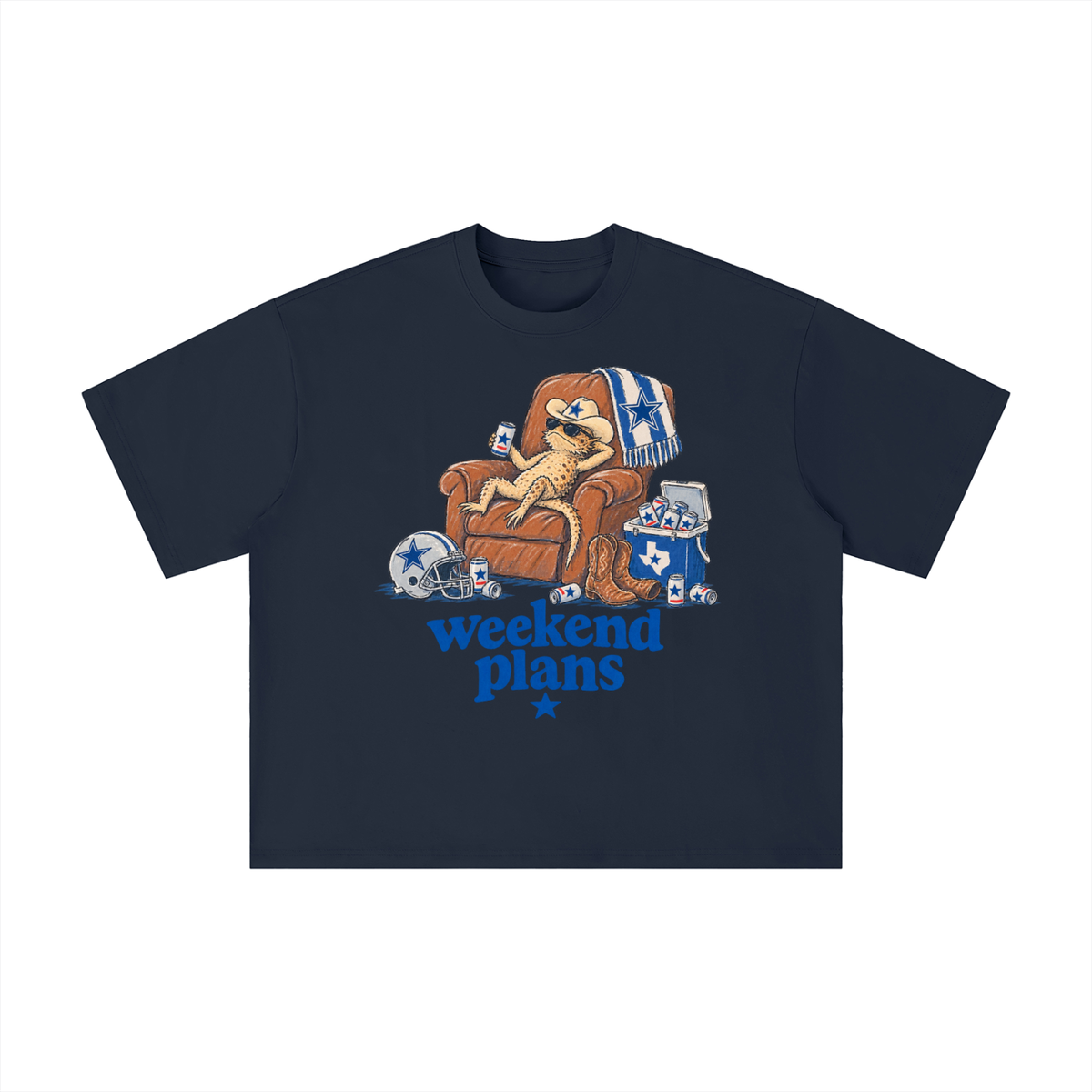 Texas Weekend Plans Horned Lizard T-Shirt