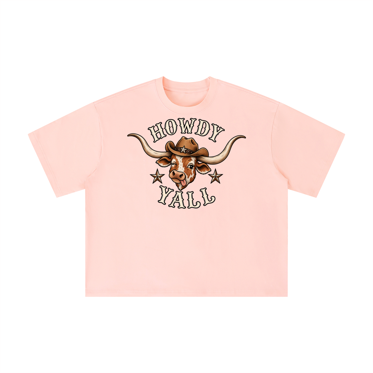 Howdy Yall LongHorn- Cry baby insipired tee