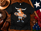 Howdy Y’all Longhorn Skateboard Graphic Tee