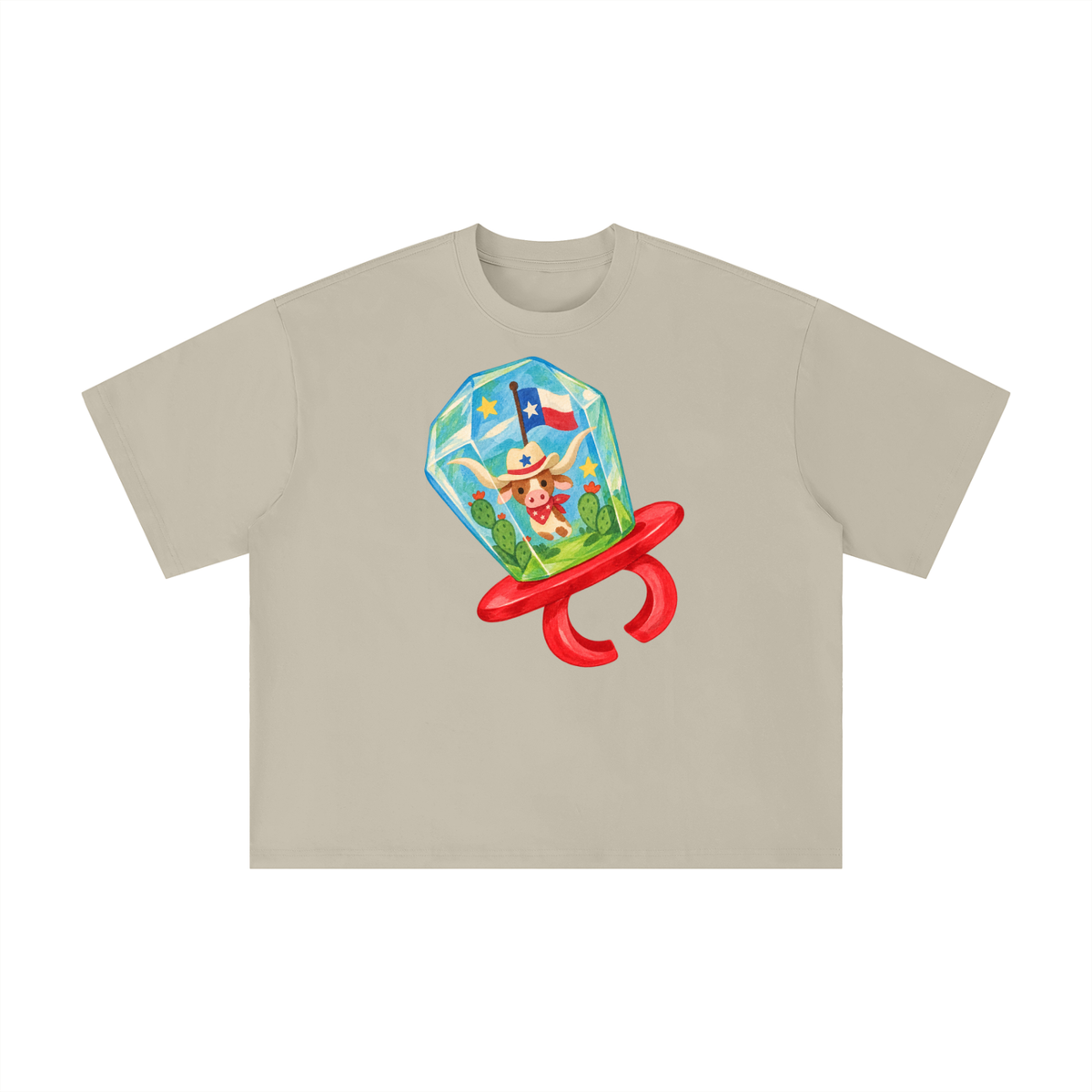 Texas Longhorn Gem Rattle Graphic Tee