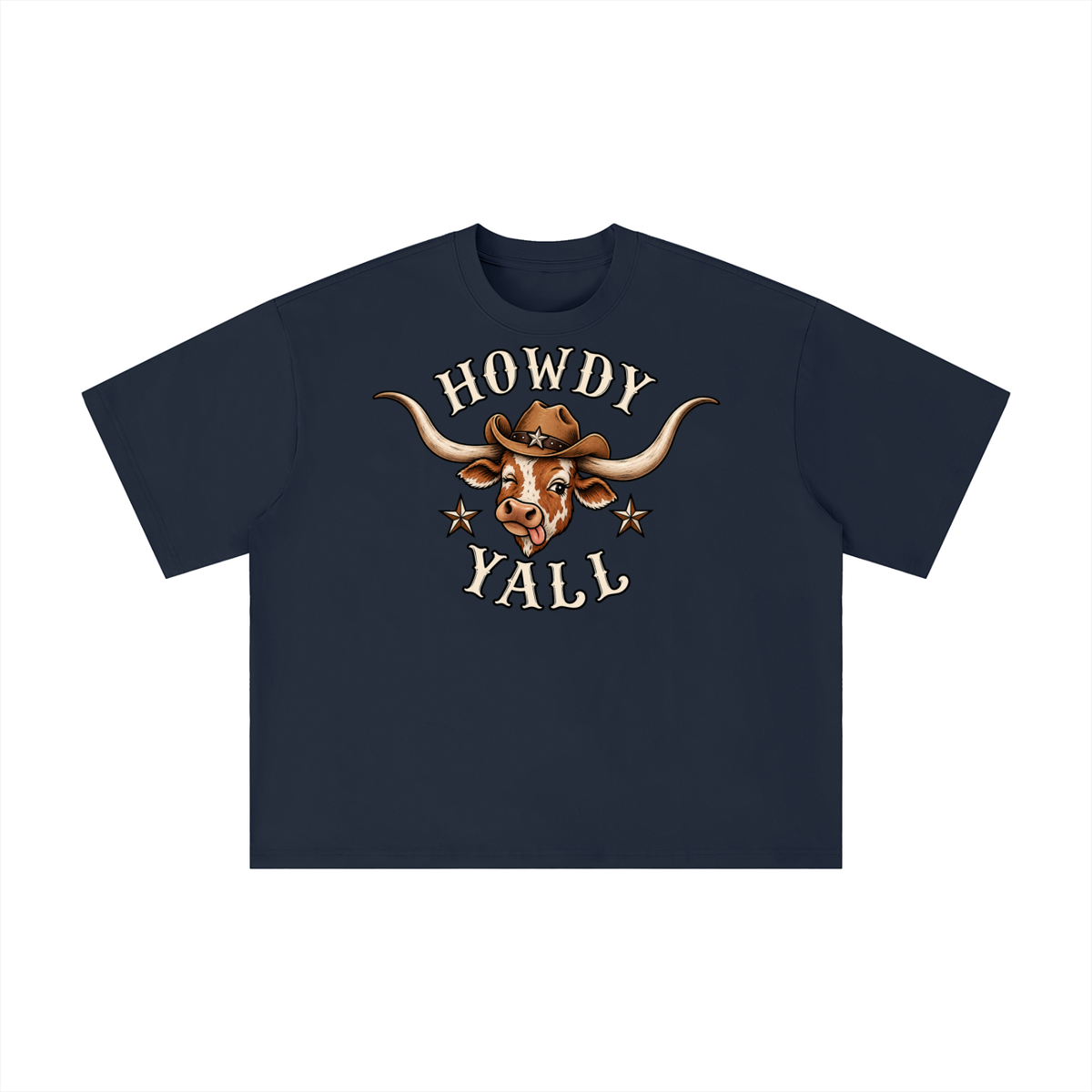 Howdy Yall LongHorn- Cry baby insipired tee