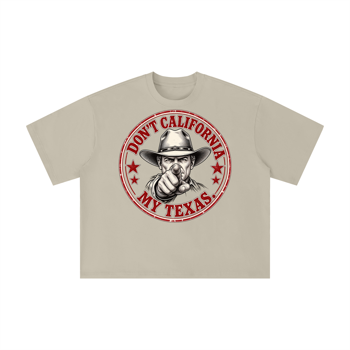 Don't California My Texas Cowboy Shirt | Vintage Western Texas Graphic Tee