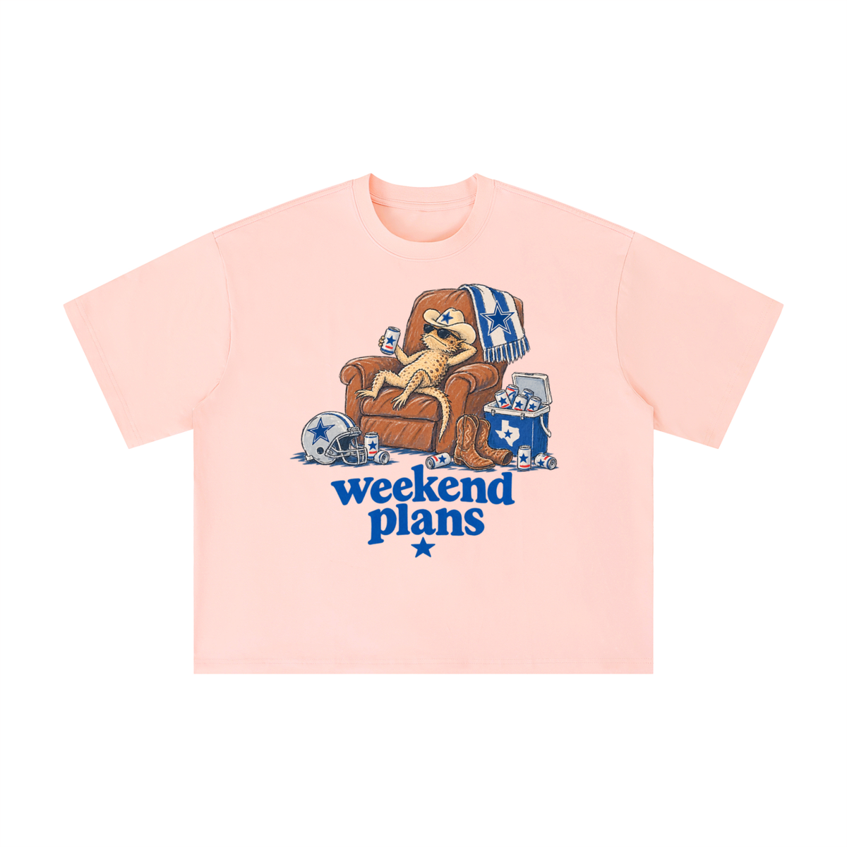Texas Weekend Plans Horned Lizard T-Shirt