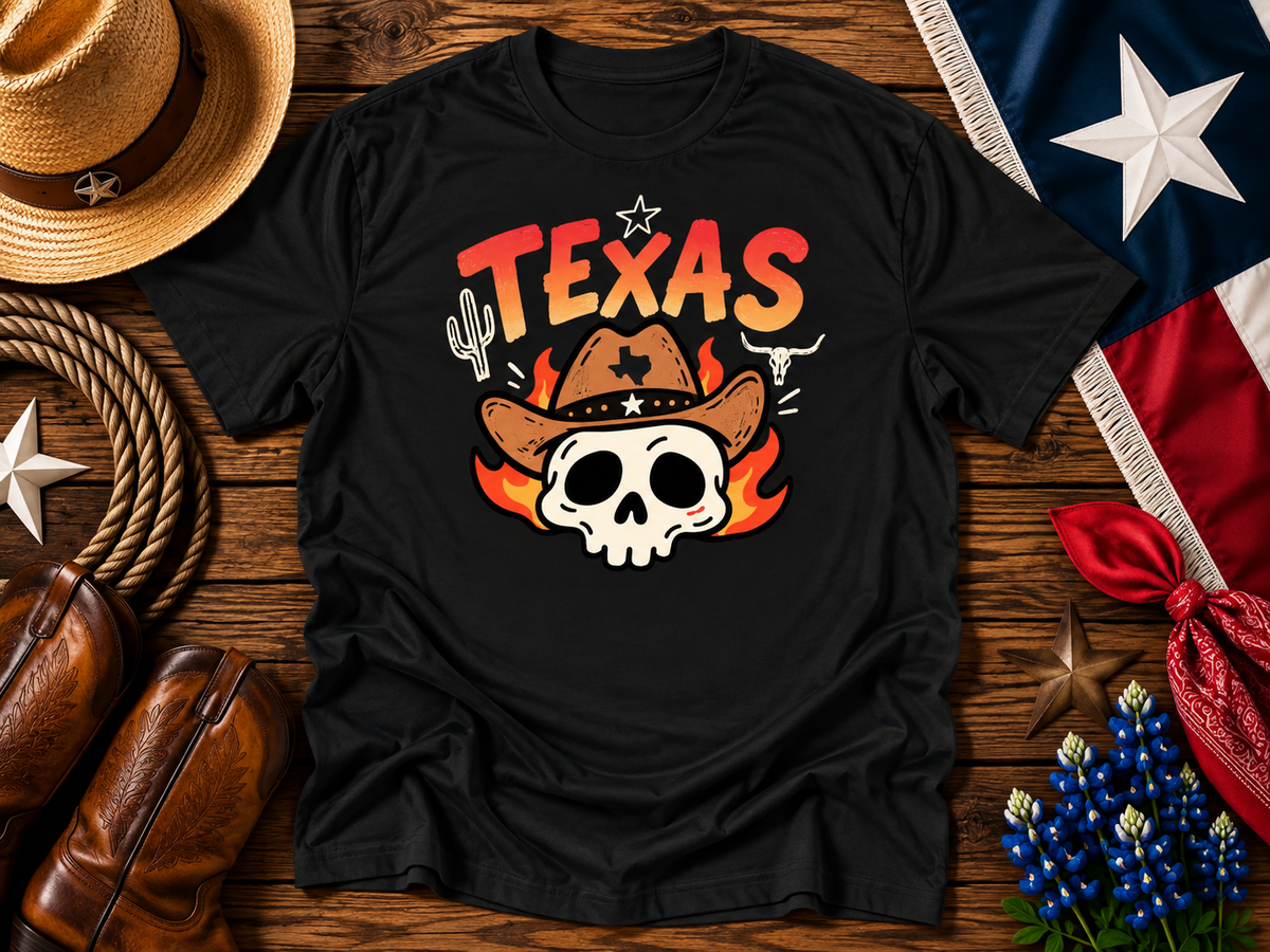Texas Flames Graphic Shirt