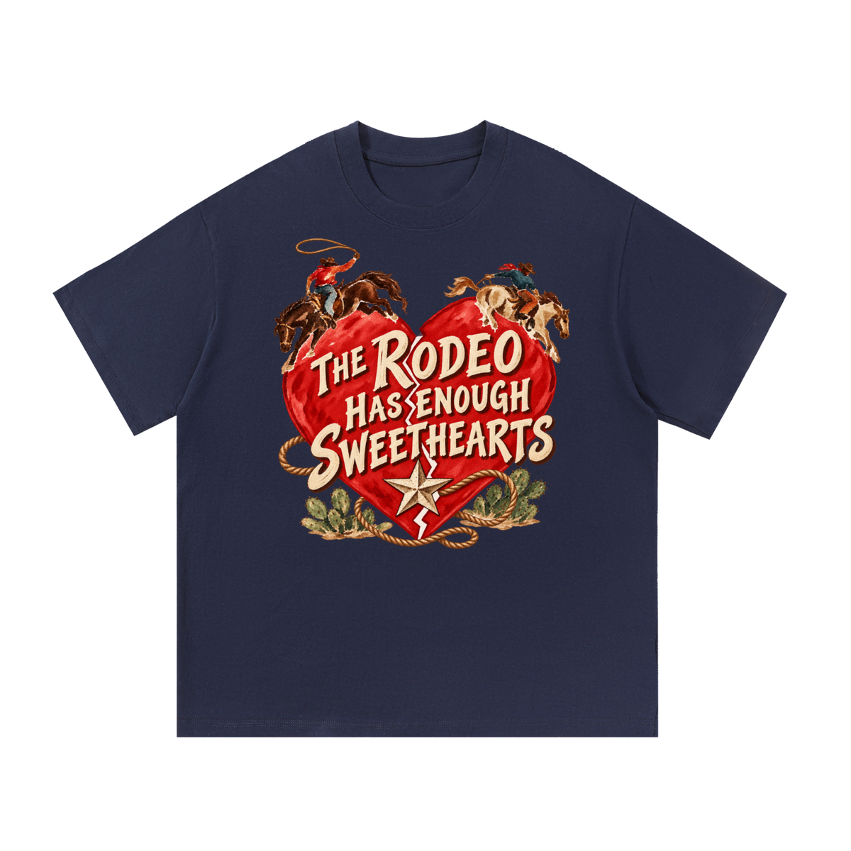 The Rodeo Has Enough Sweethearts Western Graphic Tee