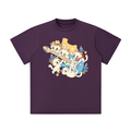 Texas Bluebonnet Guitar Kittens Graphic Tee