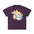 Texas Bluebonnet Guitar Kittens Graphic Tee