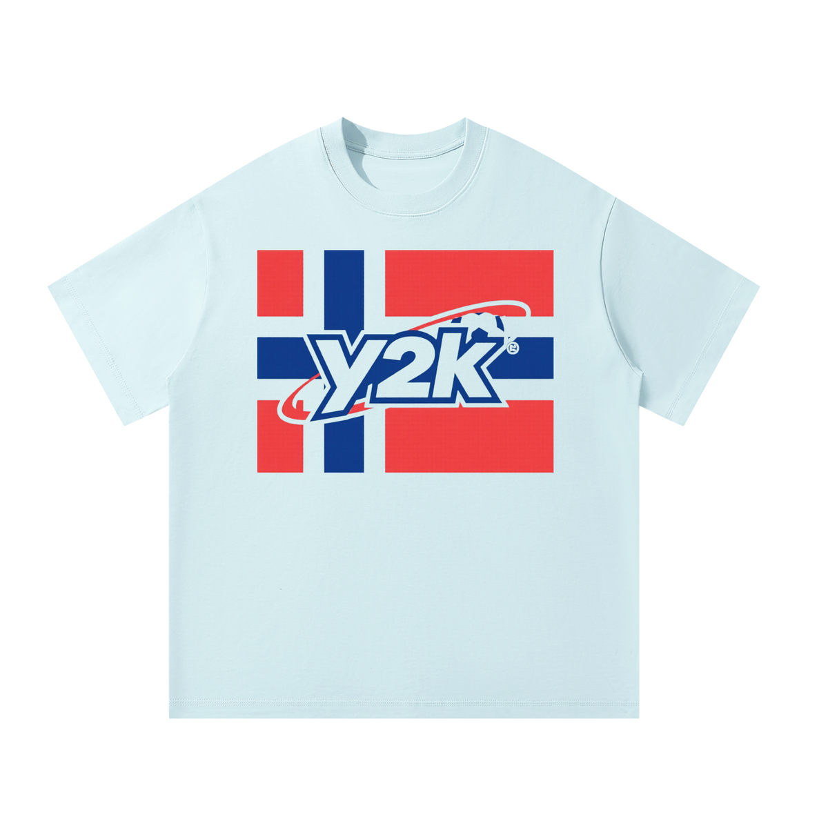 Y2k Norwegian flag Unisex Oversized T-Shirt