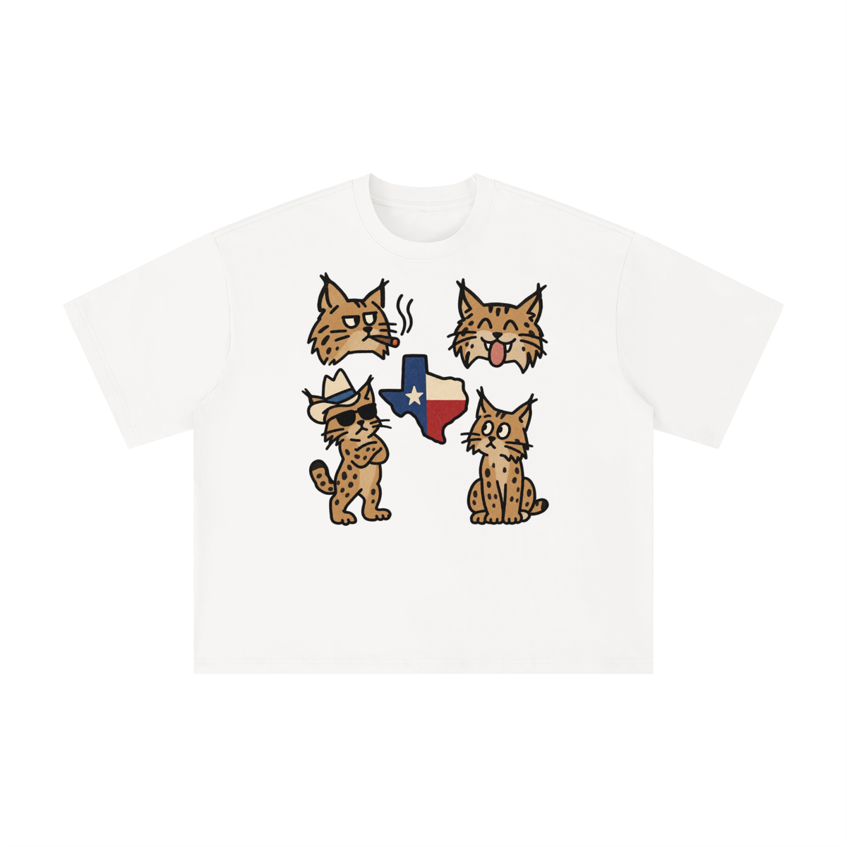 Texas Bobcat Weird Western Graphic Tee