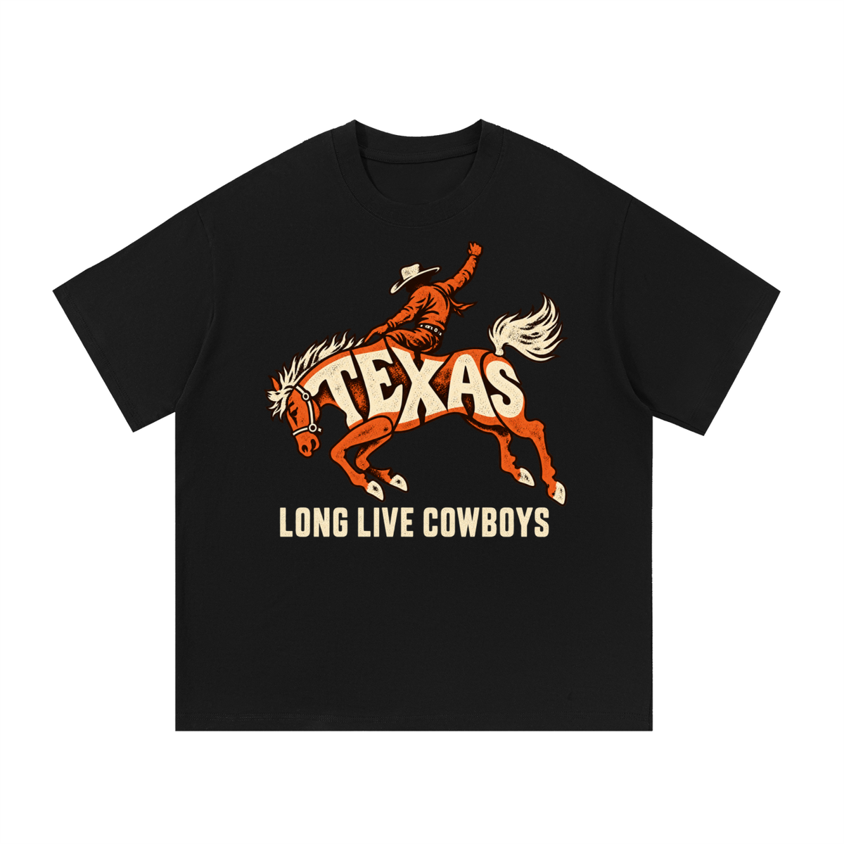 Long Live Cowboys Texas Rodeo Graphic Tee