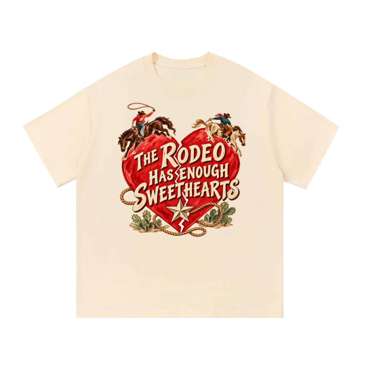 The Rodeo Has Enough Sweethearts Western Graphic Tee