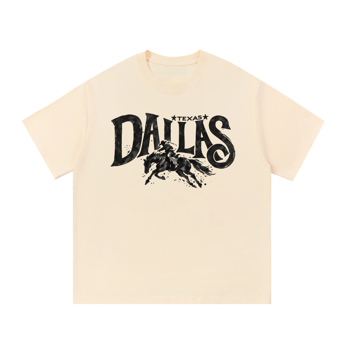Vintage Dallas Texas Cowboy Horse Graphic Tee
