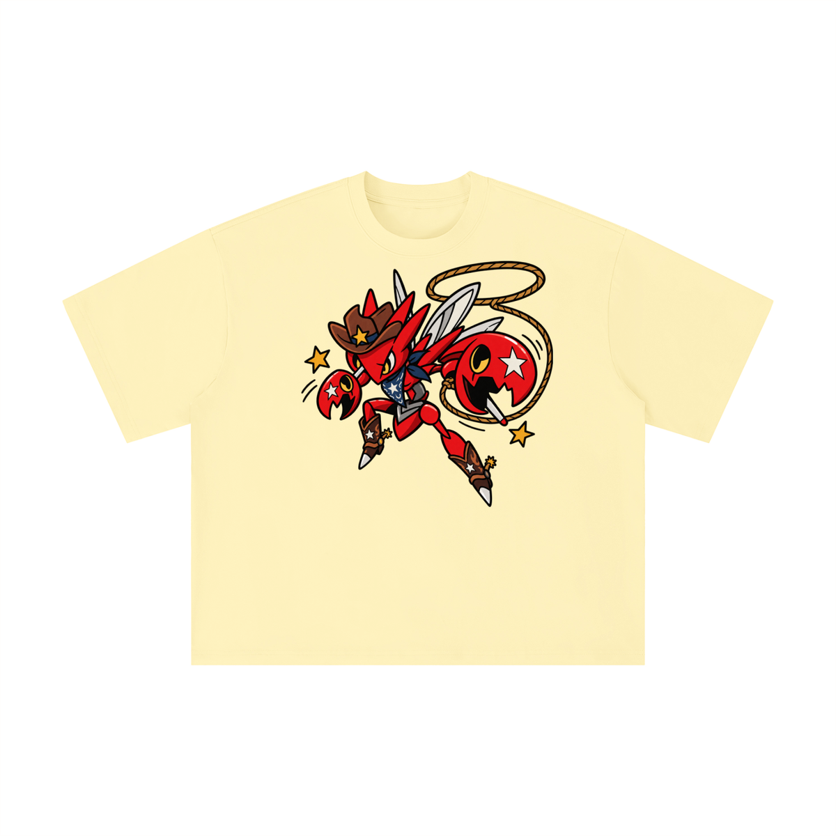 Texas Cowboy Bug Graphic Tee