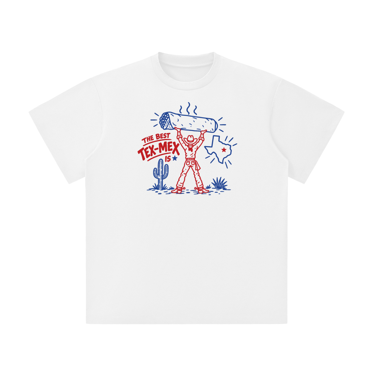 The Best Tex-Mex in Texas Cowboy Tee
