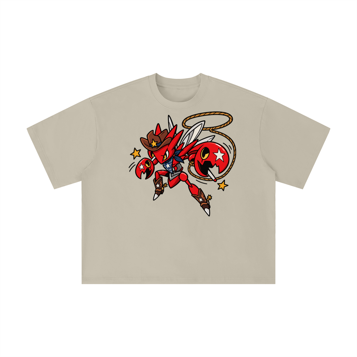 Texas Cowboy Bug Graphic Tee