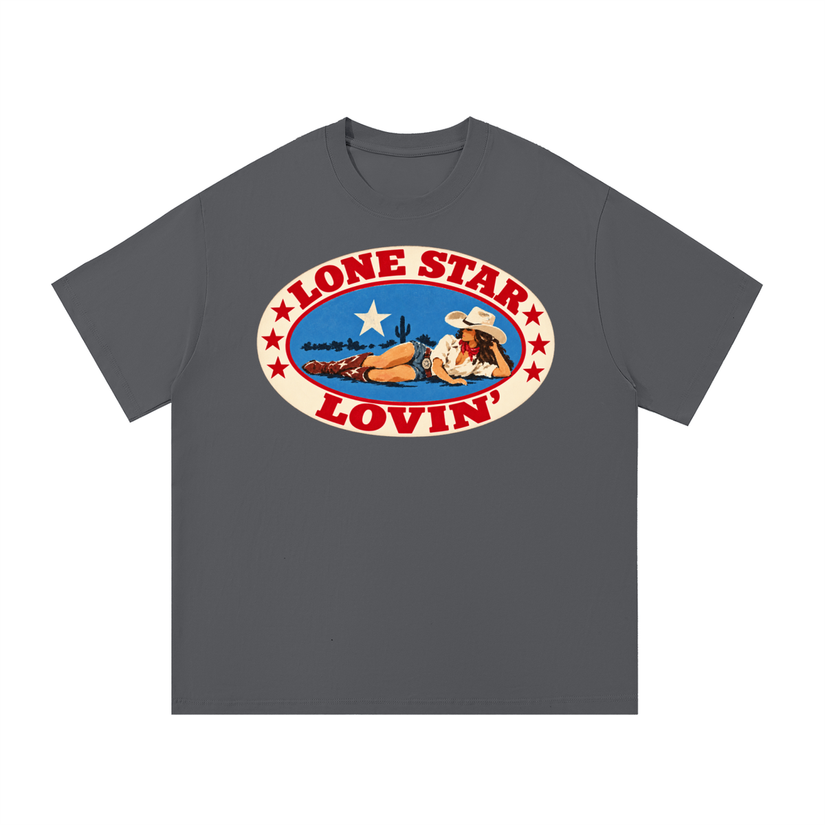 Lone Star Lovin’ Texas Cowgirl Graphic Tee