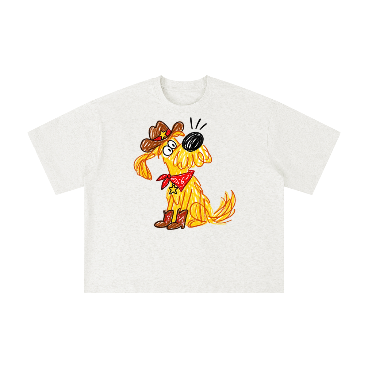 Howdy Cowboy Dog Graphic Tee