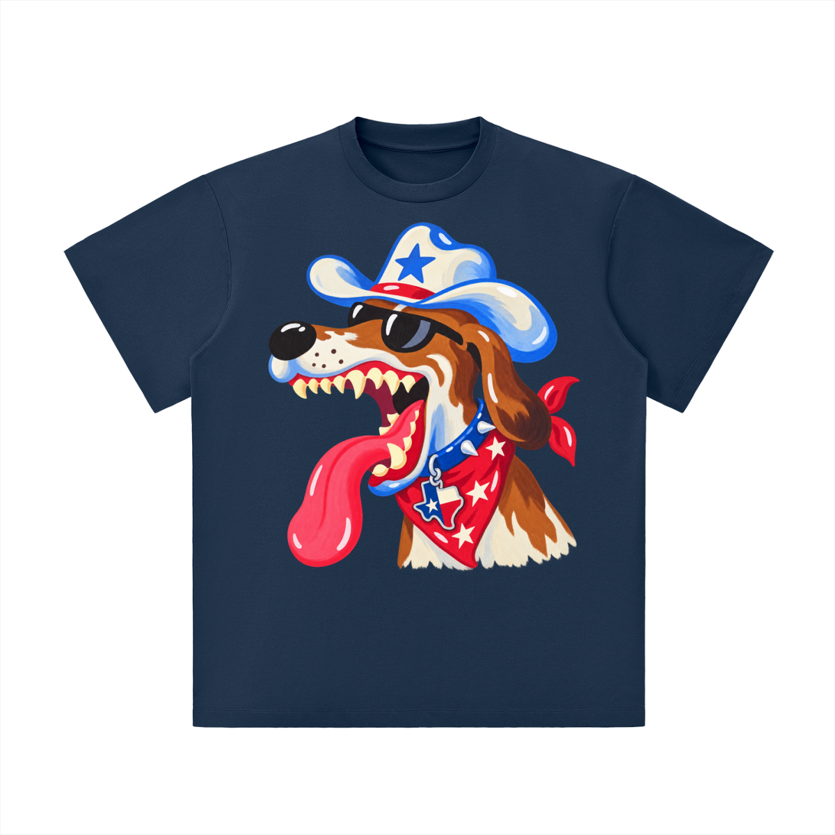 Texas Wild Dog Cowboy Tee
