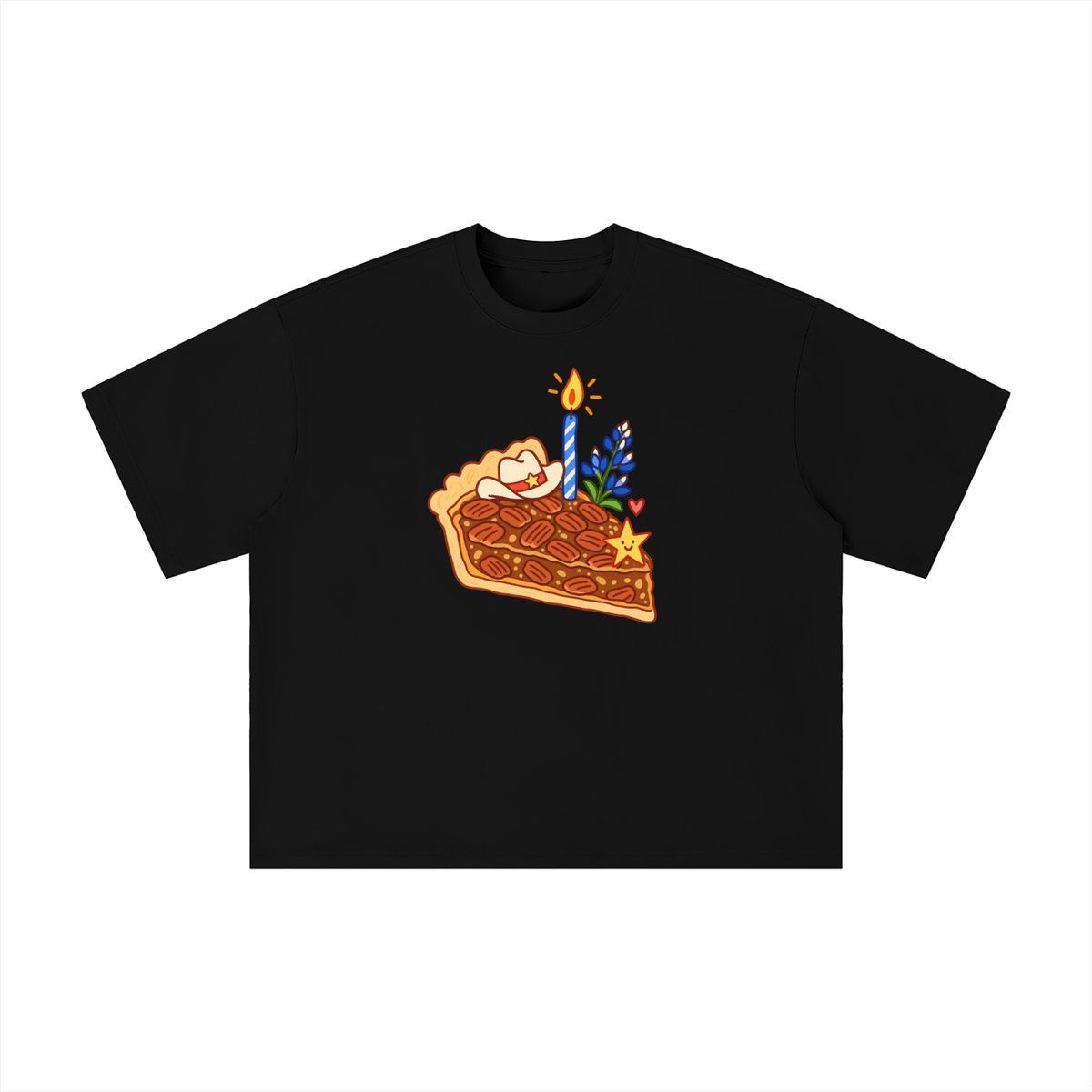 Texas Pecan Pie Birthday Graphic Tee