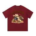 Saddlin’ Up Texas Bull Riding Graphic Tee