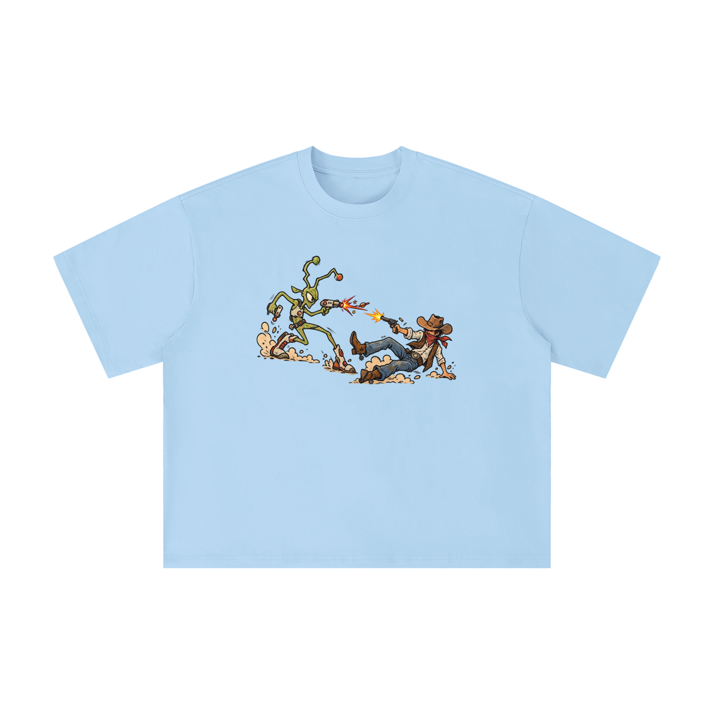 Cosmic Cowboy Showdown Graphic Tee