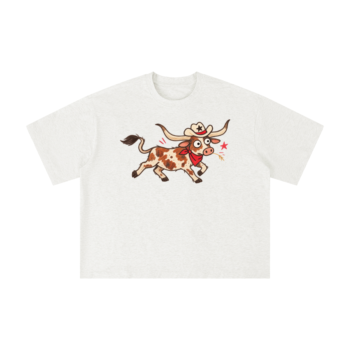 Texas Longhorn Cowboy Run Graphic Tee