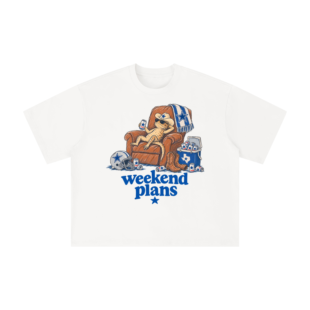 Texas Weekend Plans Horned Lizard T-Shirt