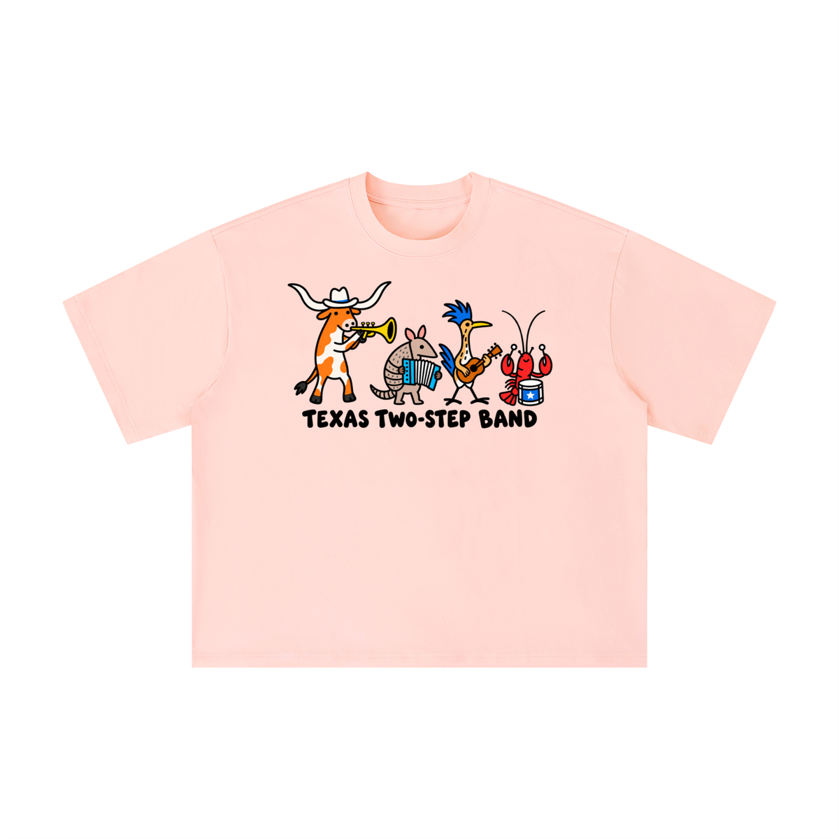 Texas Two-Step Animal Band Graphic Tee