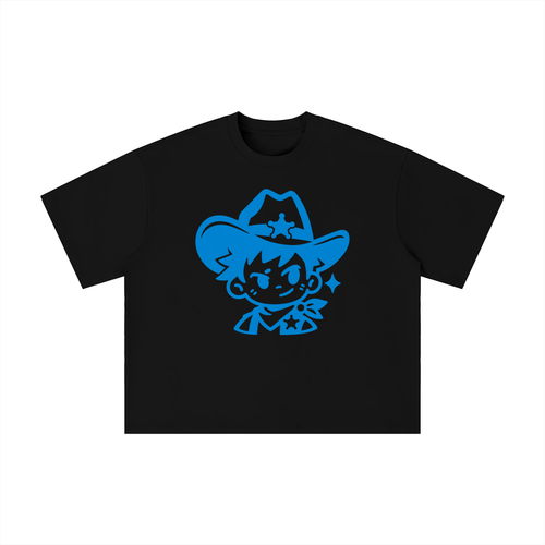 Blue Texas Cowboy Sheriff Tee