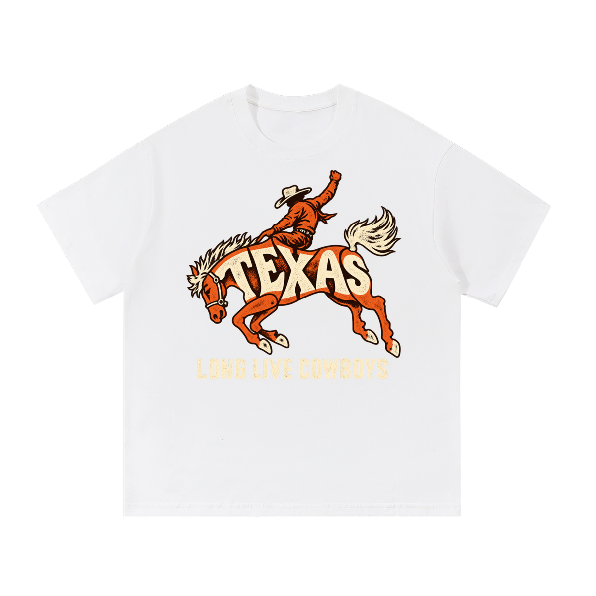 Long Live Cowboys Texas Rodeo Graphic Tee