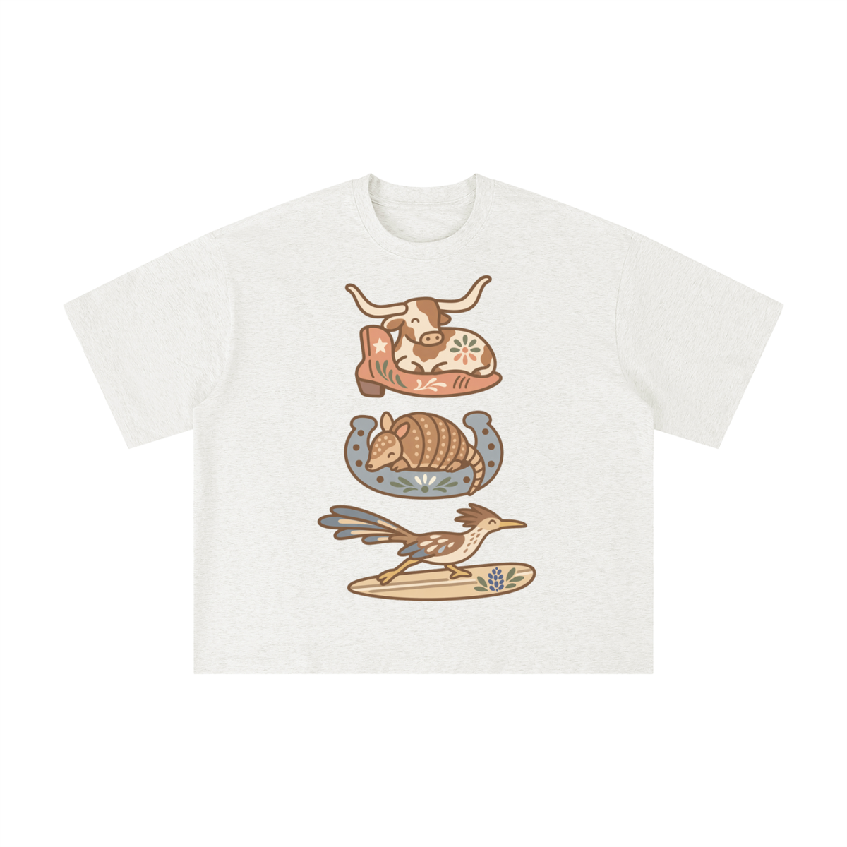 Texas Wildlife Western Trio Graphic Tee