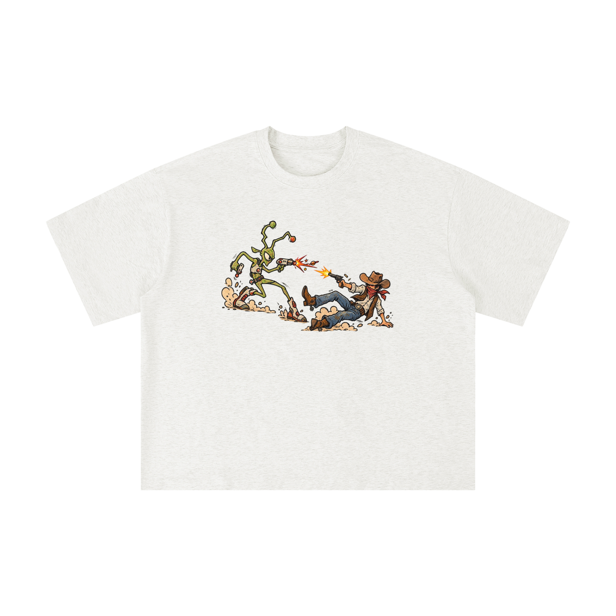 Cosmic Cowboy Showdown Graphic Tee
