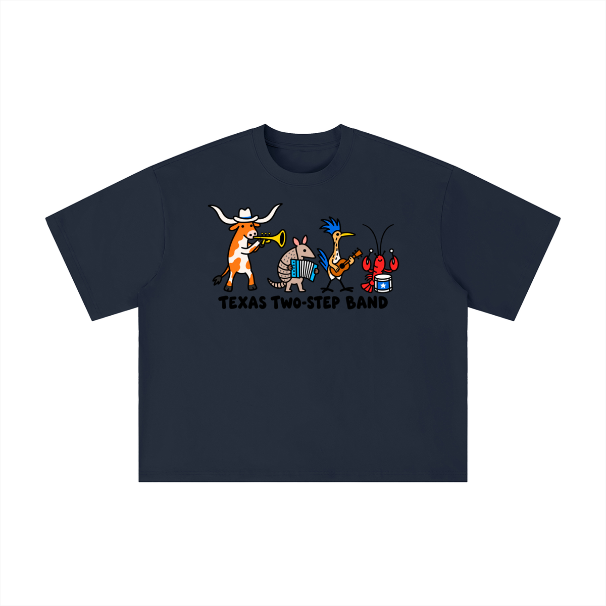 Texas Two-Step Animal Band Graphic Tee