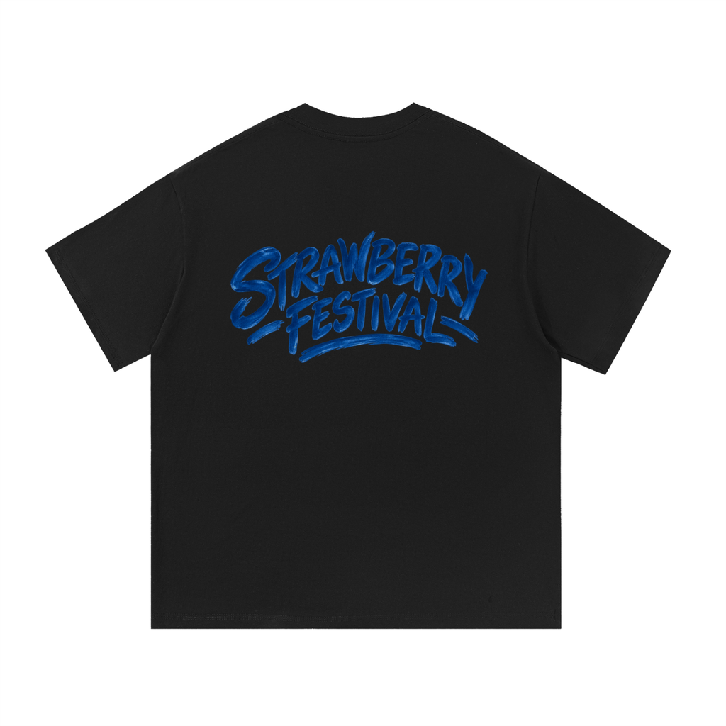 Texas Strawberry Watercolor Graphic Tee