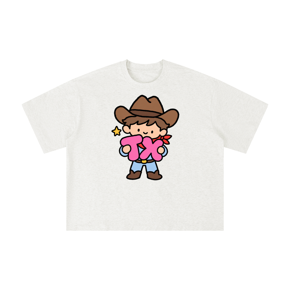 Cute Texas Cowboy TX Tee