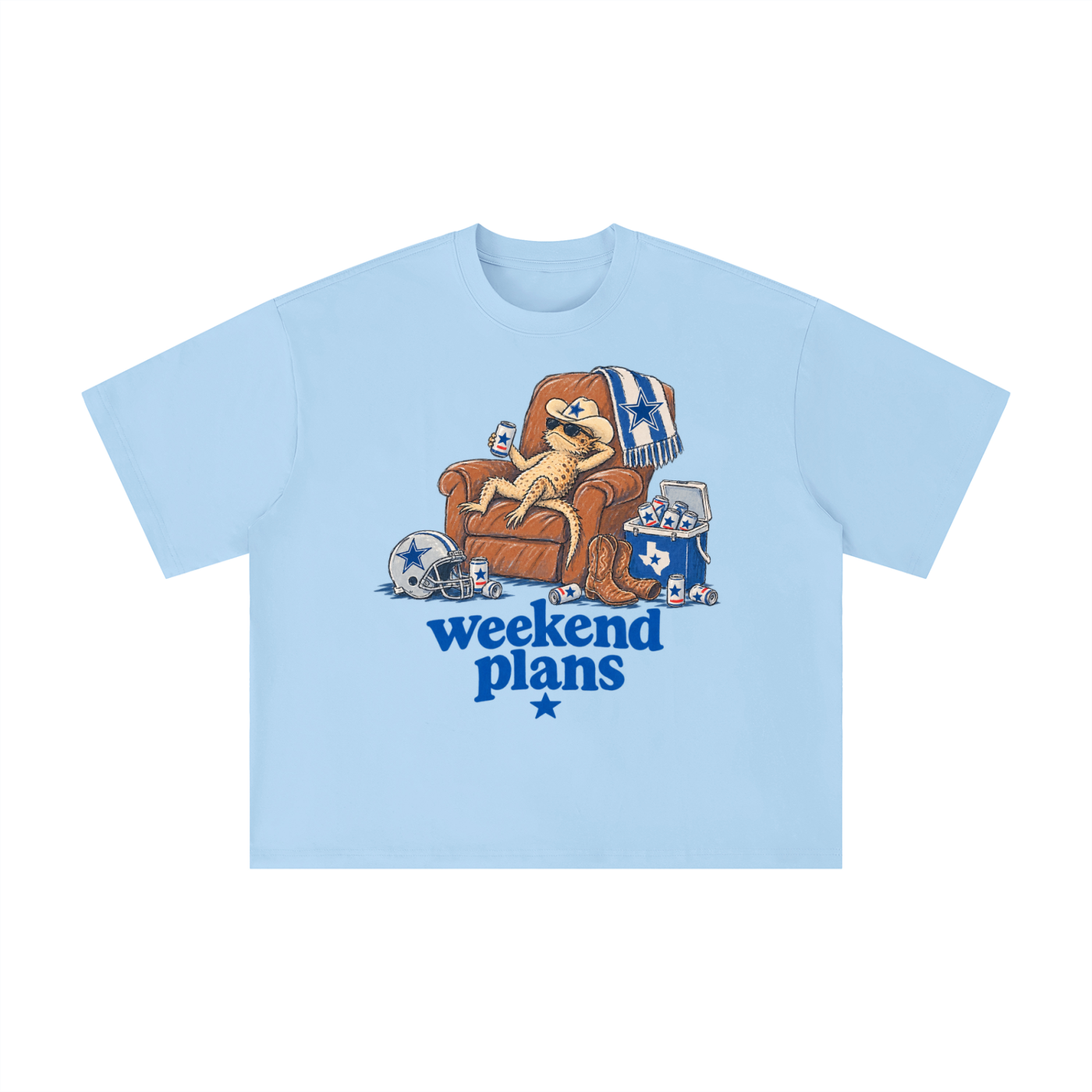 Texas Weekend Plans Horned Lizard T-Shirt