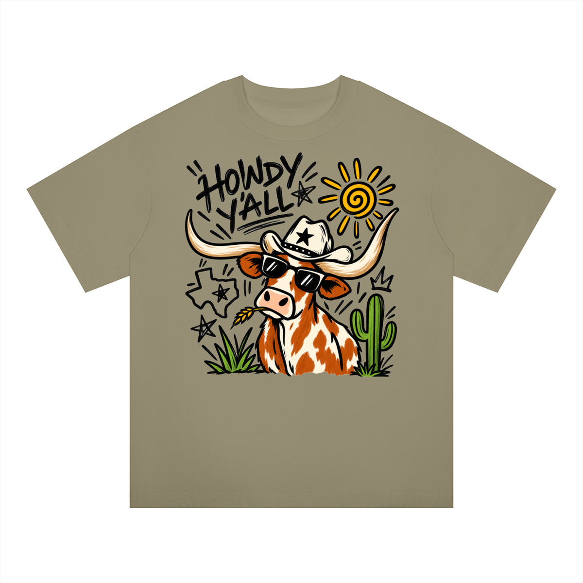 Howdy Y’all Texas Longhorn Shirt