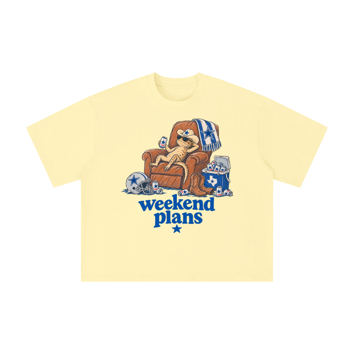 Texas Weekend Plans Horned Lizard T-Shirt