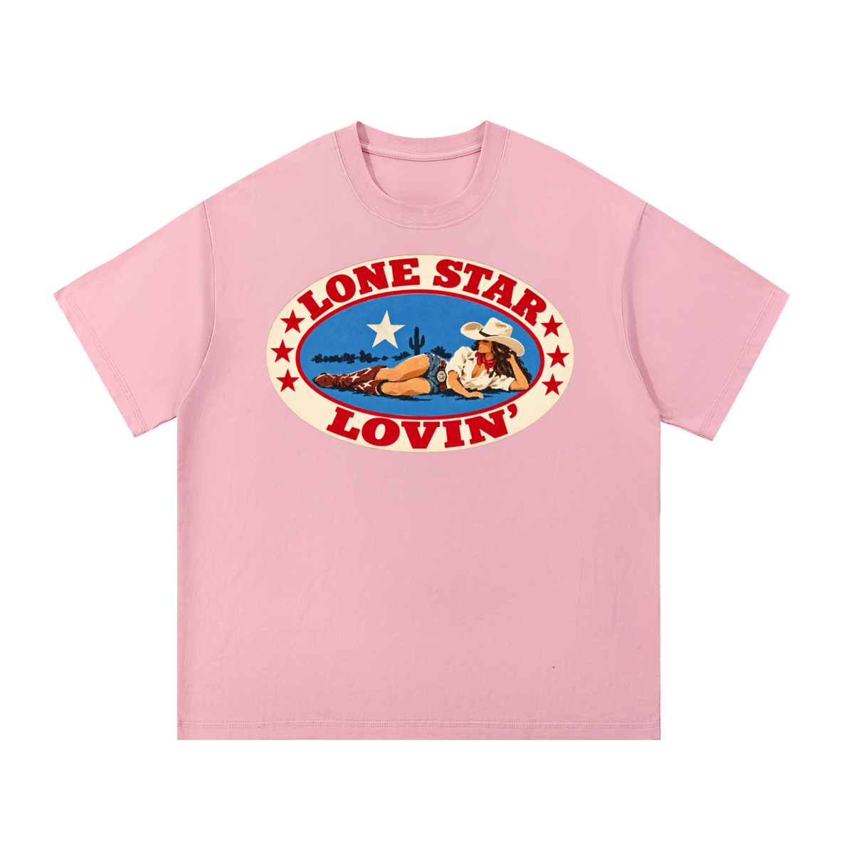 Lone Star Lovin’ Texas Cowgirl Graphic Tee