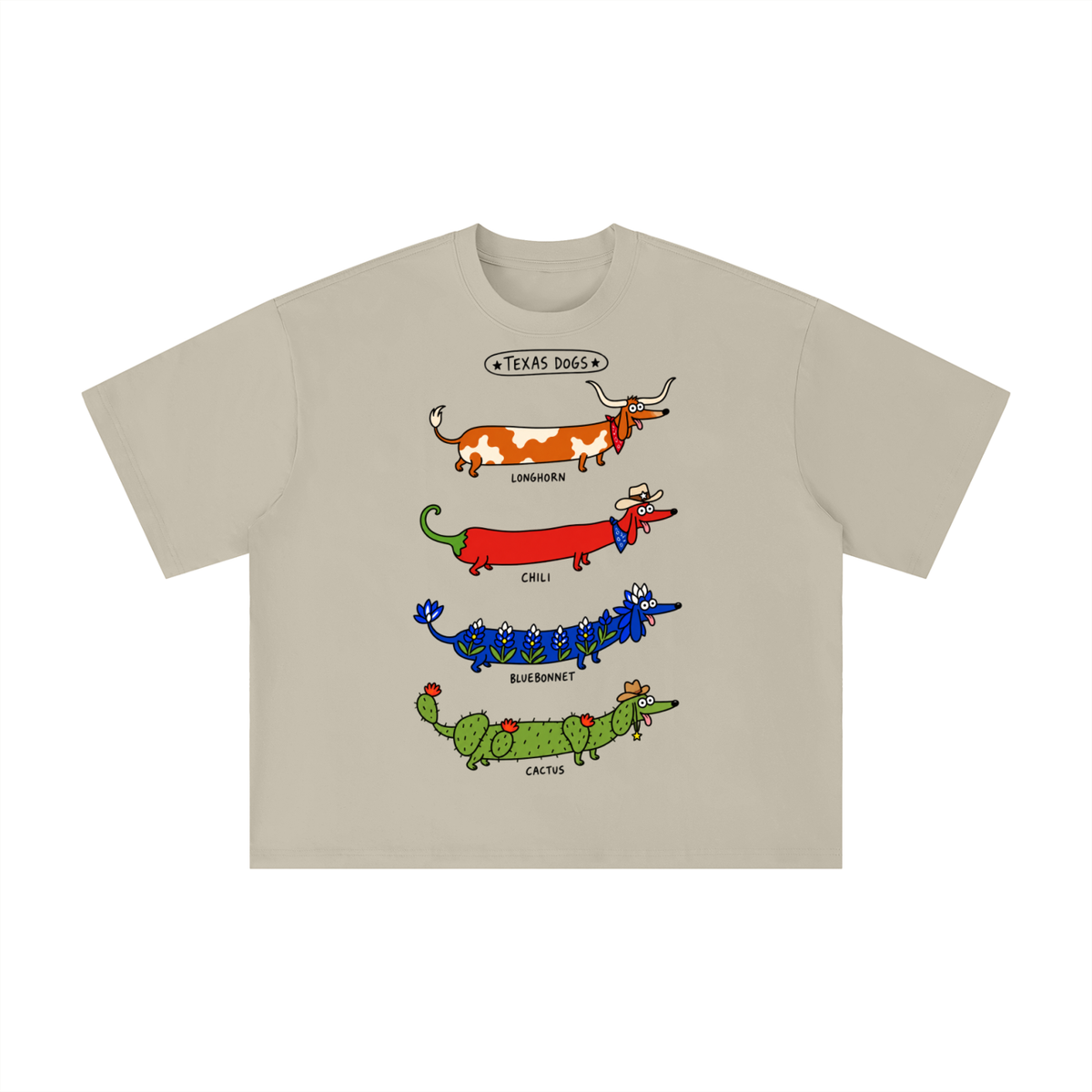 Texas Doggone Weird Graphic Tee