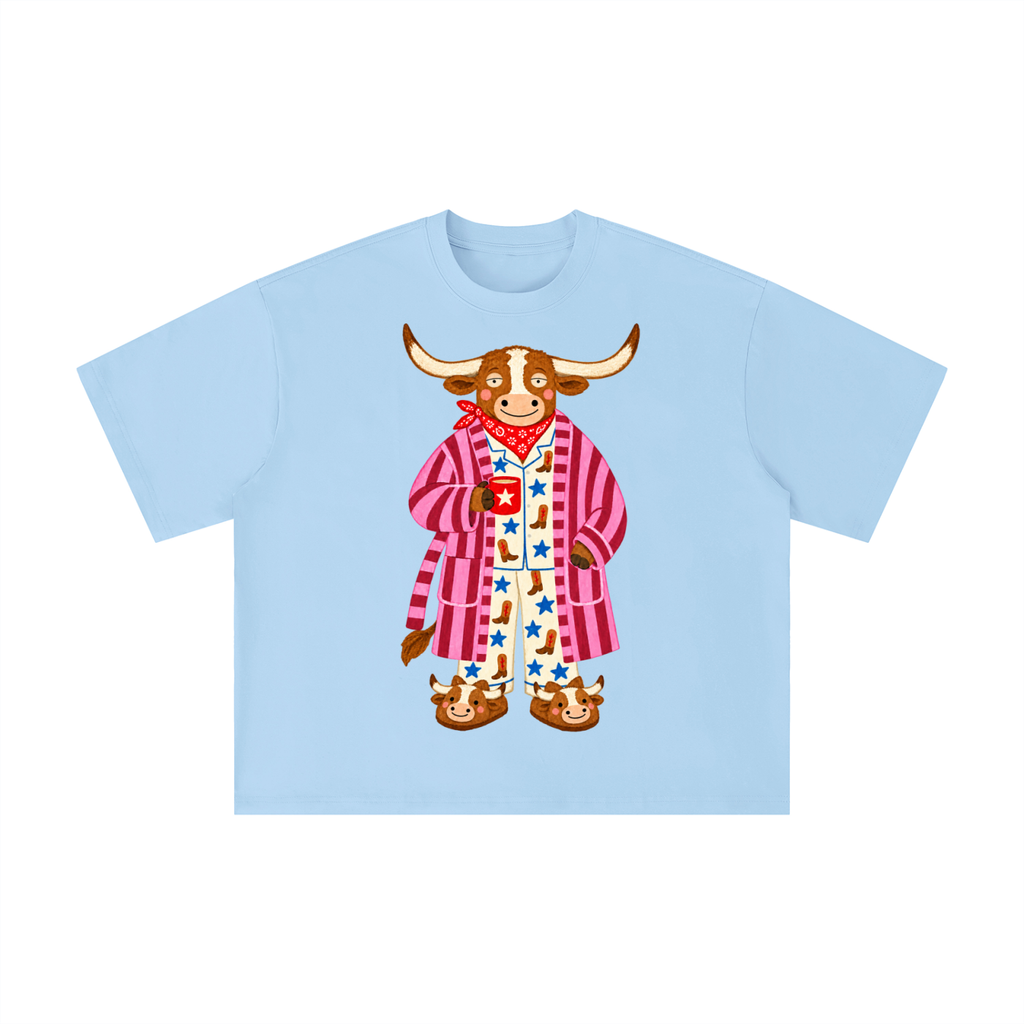 Cozy Texas Longhorn Pajama Tee