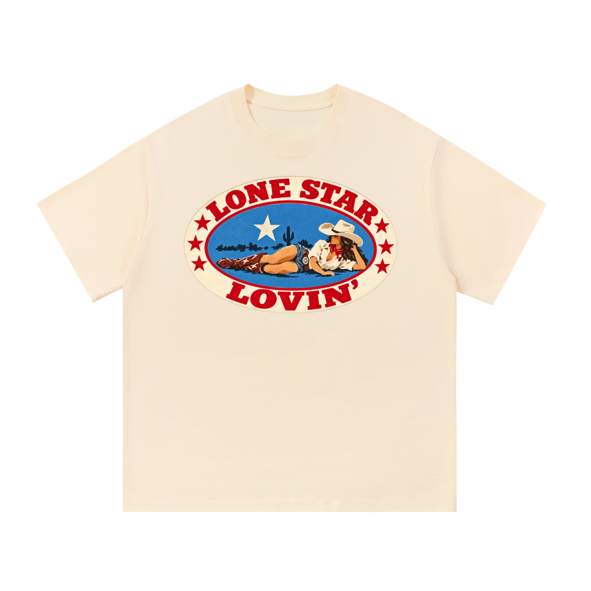 Lone Star Lovin’ Texas Cowgirl Graphic Tee