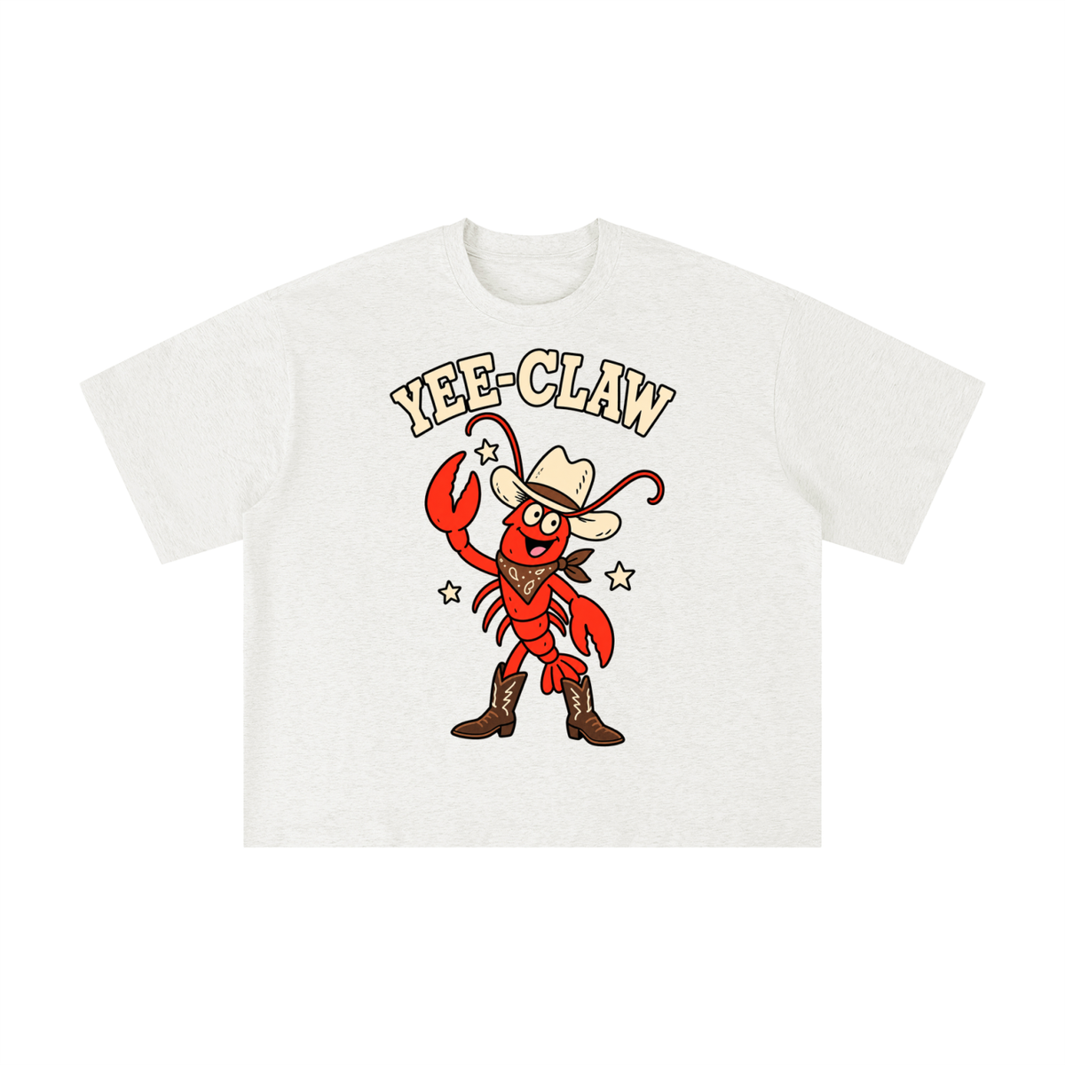 Yee-Claw Texas Crawfish Cowboy Graphic Tee