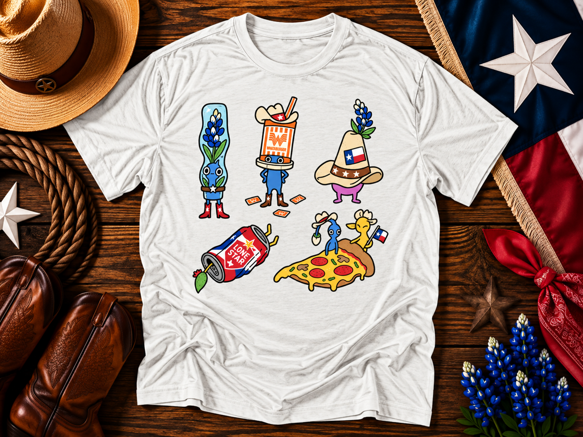 Texas Inspired Oddities Graphic Tee
