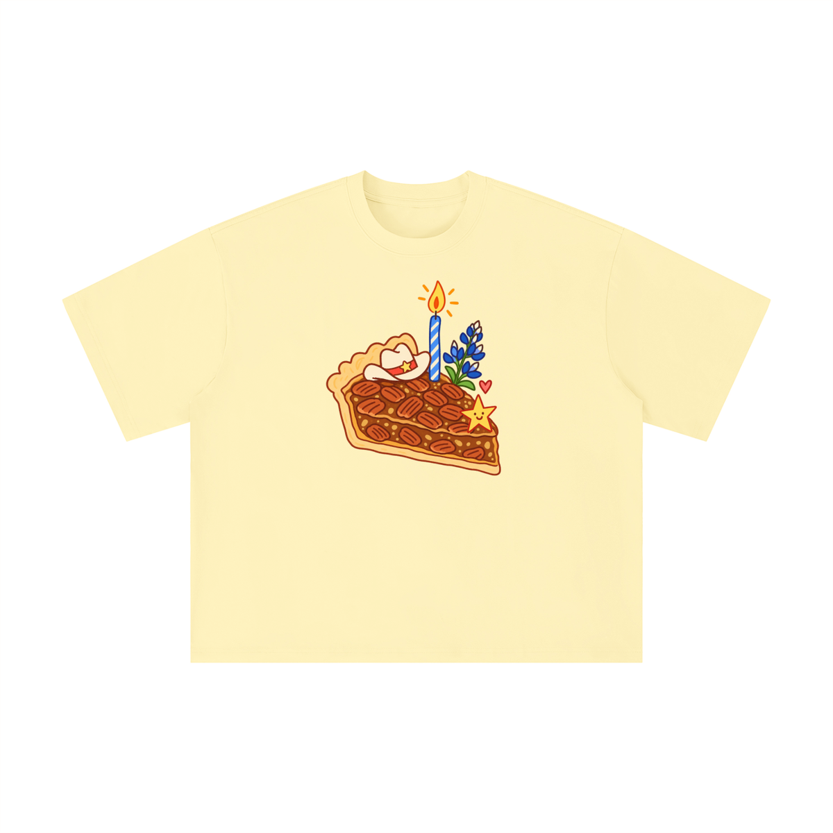 Texas Pecan Pie Birthday Graphic Tee
