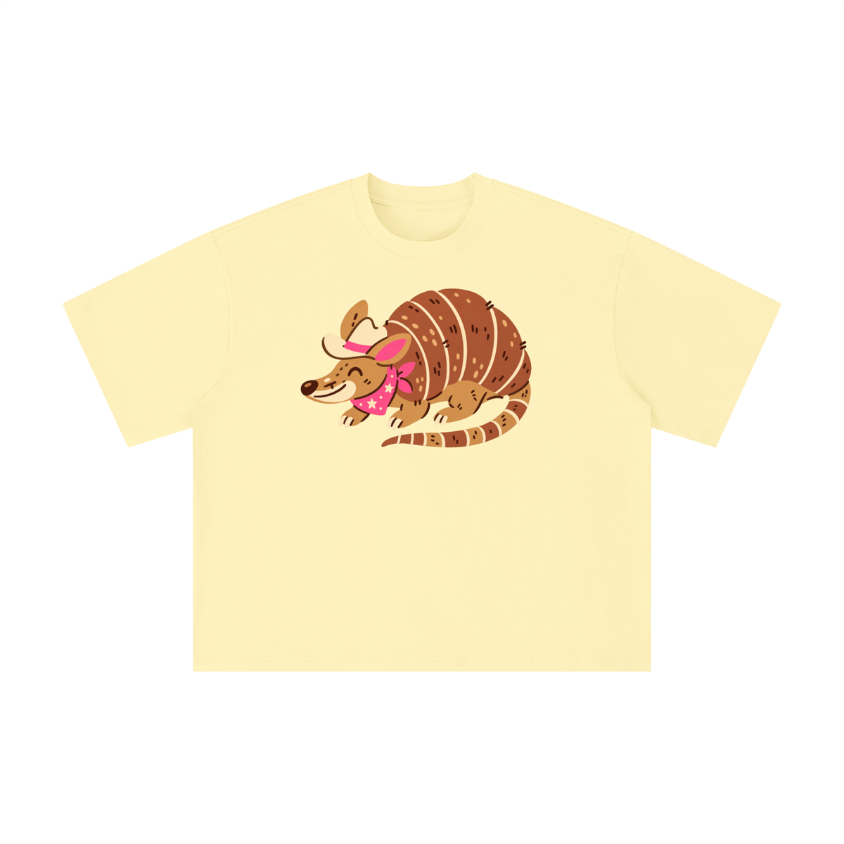 Texas Cowboy Armadillo Graphic Tee