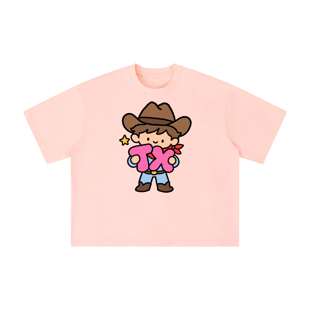 Cute Texas Cowboy TX Tee