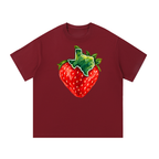 Texas Strawberry Watercolor Graphic Tee