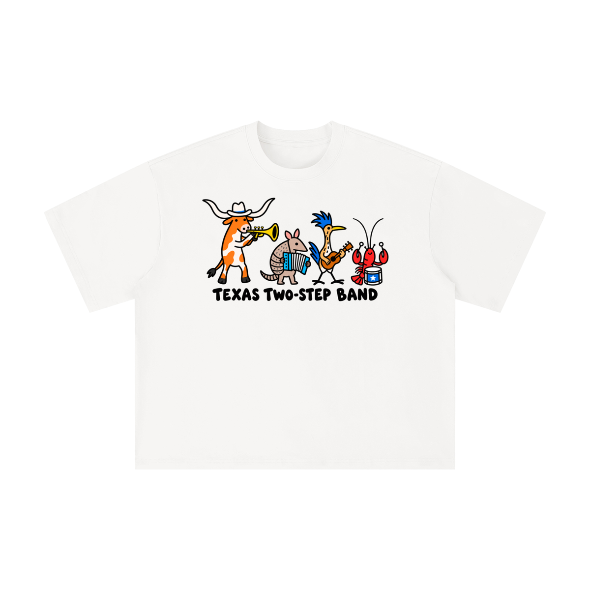 Texas Two-Step Animal Band Graphic Tee