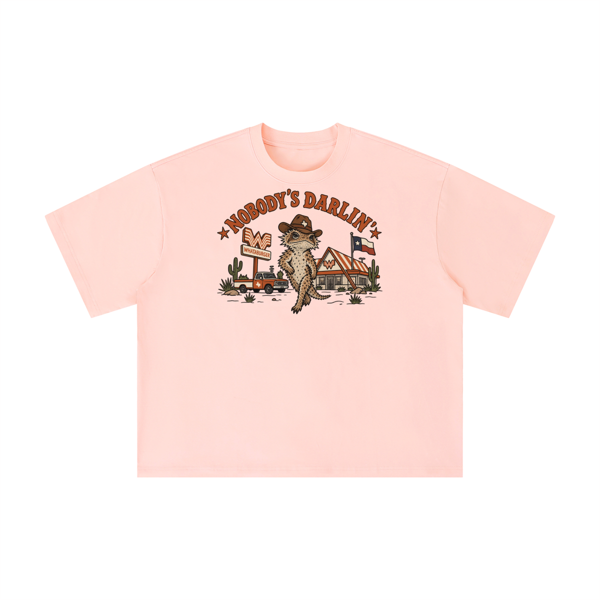 Howdy’s Darlin’ Texas Lizard Shirt – Western Texas Whataburger Tee